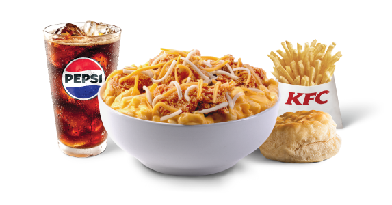 Big Combo Mac & Cheese Bowl con Nuggets