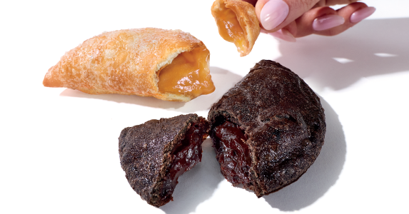Chocolate Fudge & Caramel Empanadas